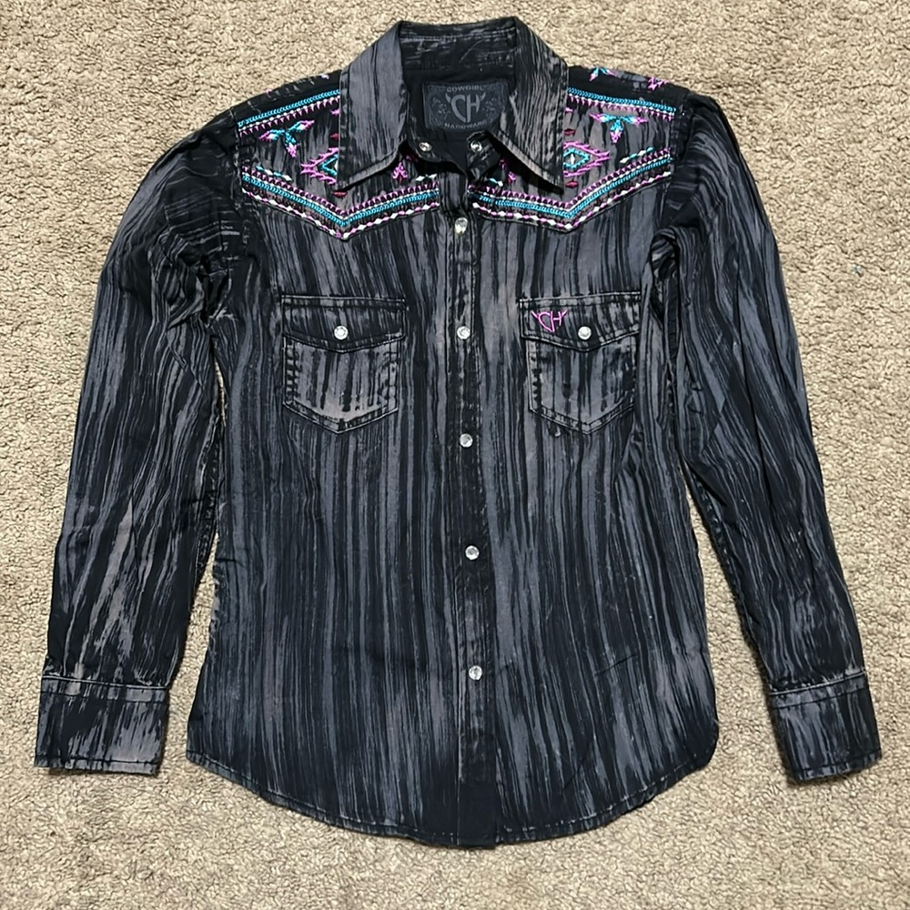 Girls cowgirl shirt